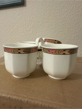 Set Of 4 Villeroy & Boch Cheyenne Espresso Cups